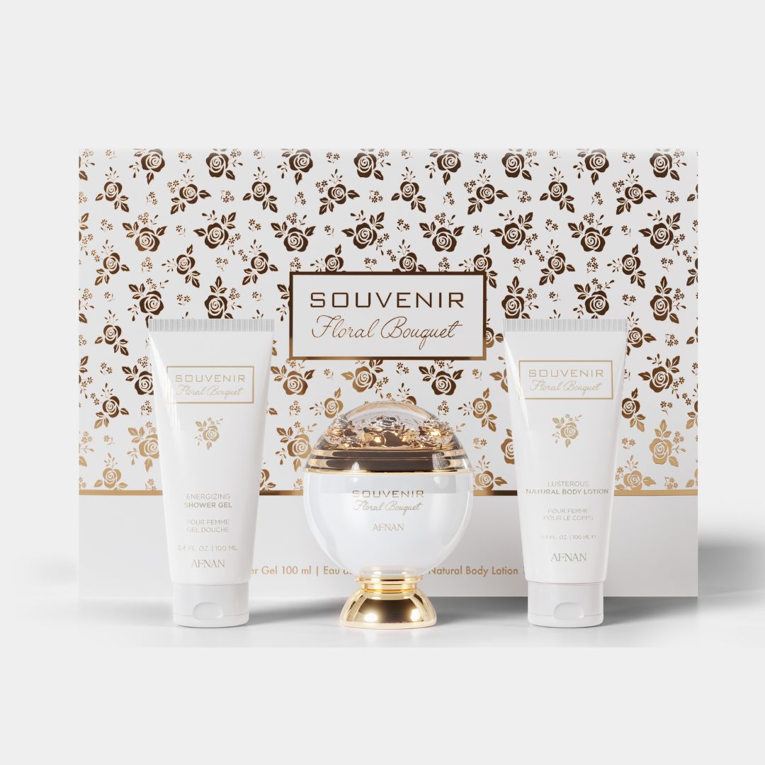CONJUNTO REGALO SOUVENIR FLORAL BOUQUET